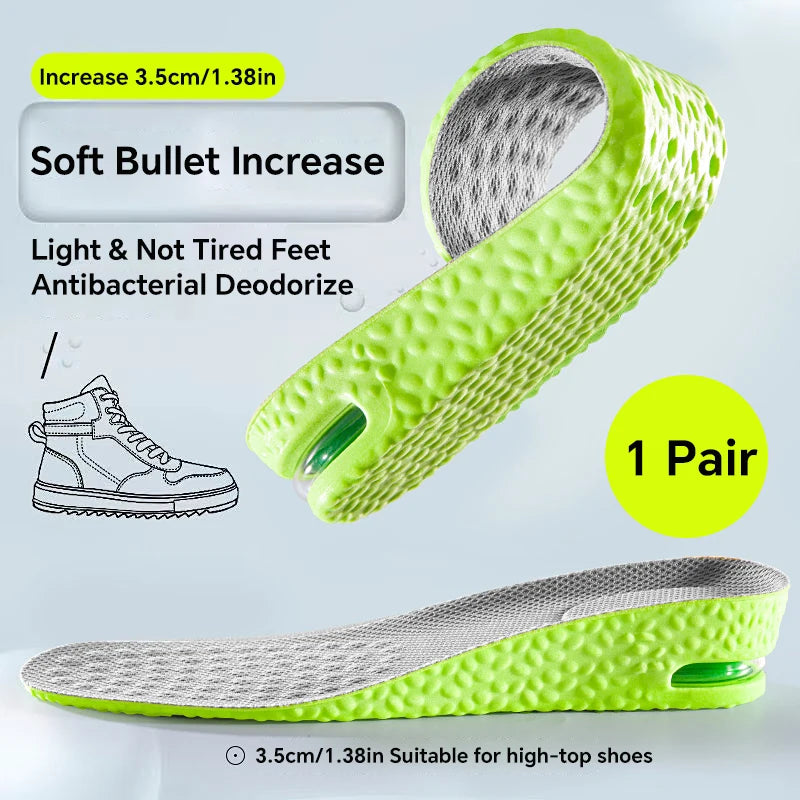 Height Increase Insoles (Unisex) – Shock-Absorbing Comfort Shoe Pads