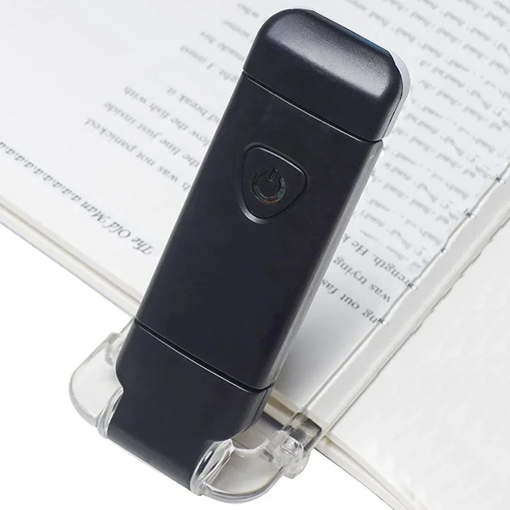LED Clip-On Book Light – Eye-Care Reading Lamp