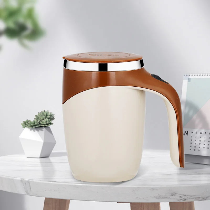 Automatic Self-Stirring Mug – Rechargeable Magnetic Coffee Cup