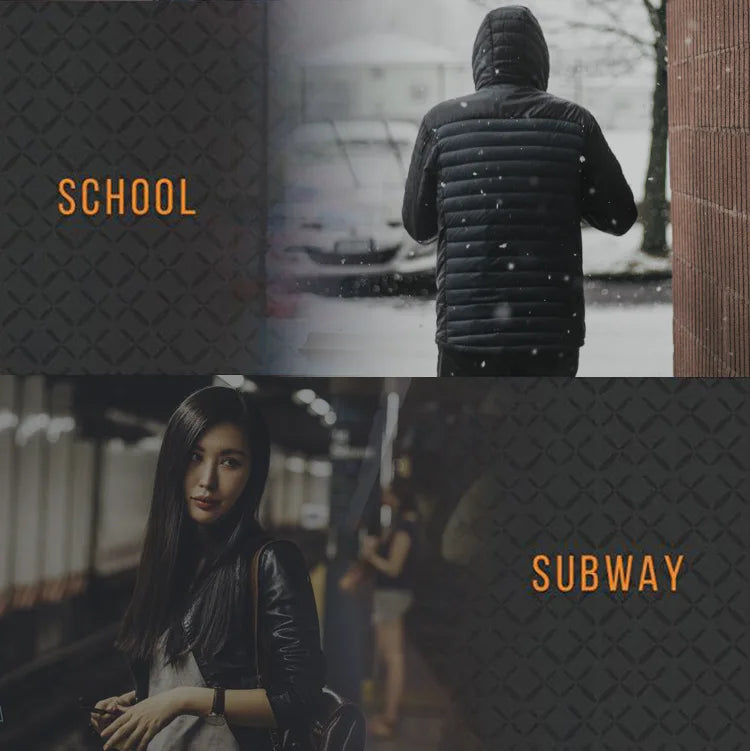 Men’s USB Heated Jacket – Winter Electric Thermal Coat