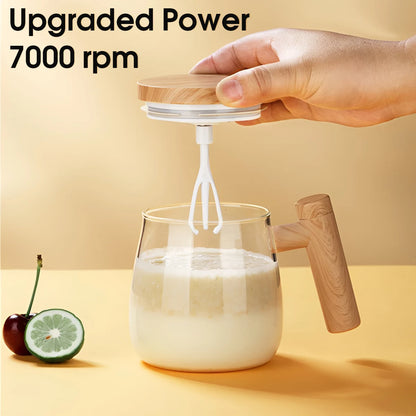 Self-Stirring Coffee Cup – 400ml Electric Mixing Mug