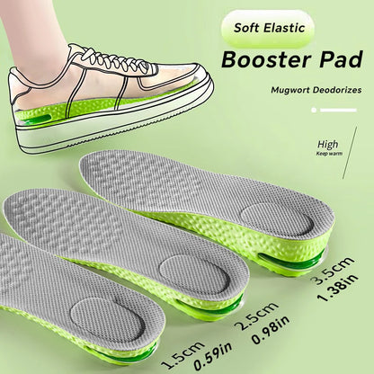 Height Increase Insoles (Unisex) – Shock-Absorbing Comfort Shoe Pads