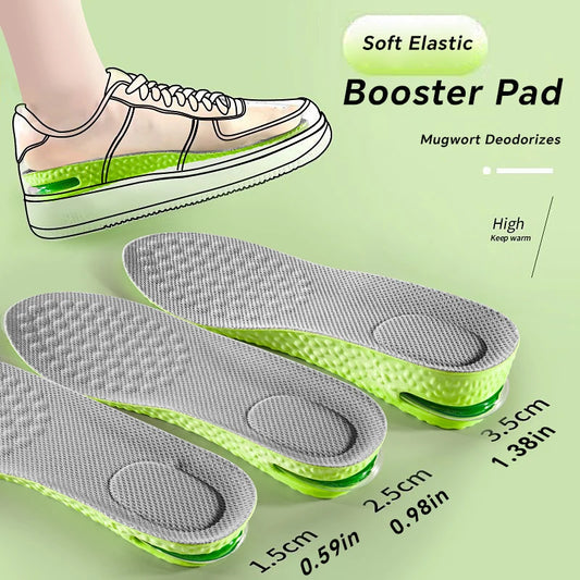 Height Increase Insoles (Unisex) – Shock-Absorbing Comfort Shoe Pads