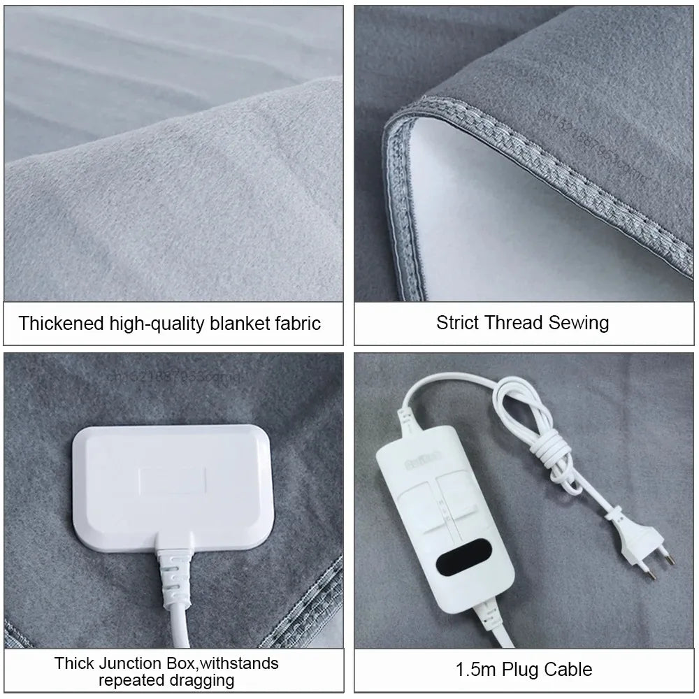 220V Electric Heating Blanket – Thermal Body Warmer