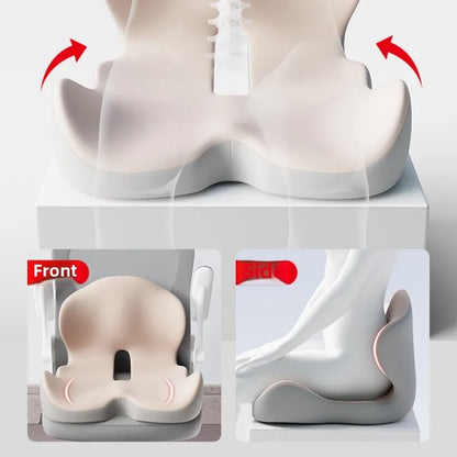 Memory Foam Office Cushion – Spine & Waist Support