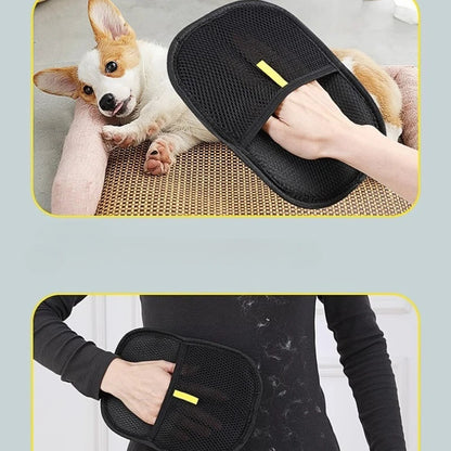Pet Hair Remover Portable Washable Clothes Hair Dehairing Gloves