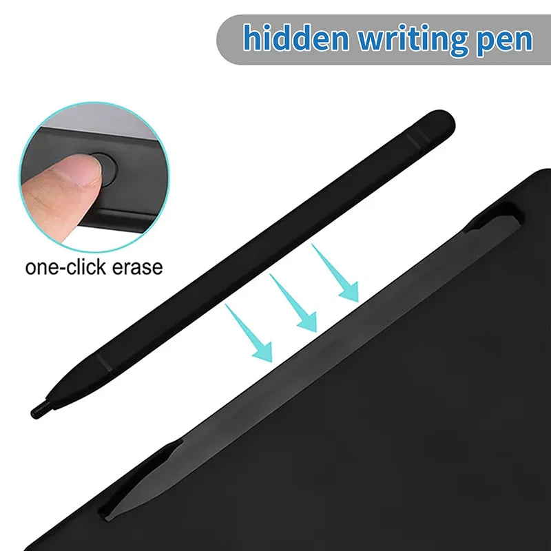 2-in-1 Foldable Scientific Calculator with 6-Inch Digital Writing Tablet