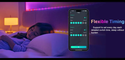 Christmas Tree Fairy String Lights – APP Control, Music Sync, 12 Modes