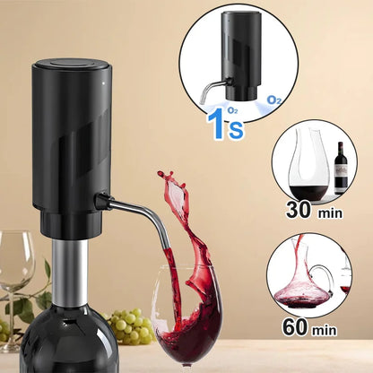 Intelligent Wine Aerator Dispenser - Rechargeable