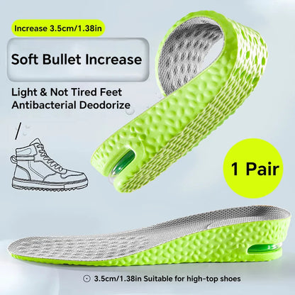 Height Increase Insoles (Unisex) – Shock-Absorbing Comfort Shoe Pads