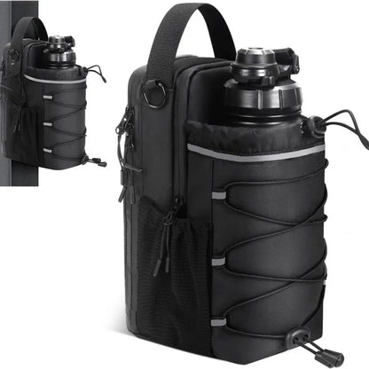 Magnetic Gym Sling Bag with Bottle Holder