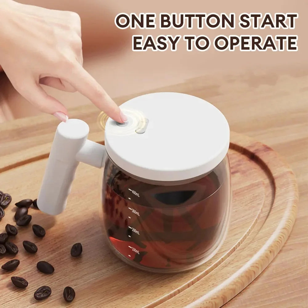 Electric Self-Stirring Coffee Cup