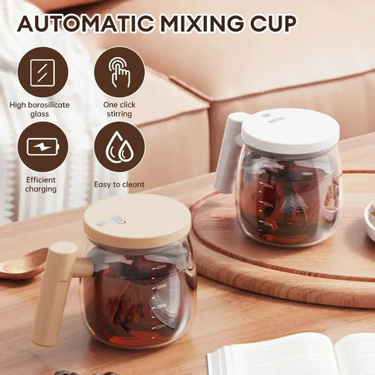 Electric Self-Stirring Coffee Cup