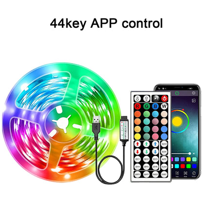 RGB LED Strip Lights – App Controlled Flexible Room Lighting