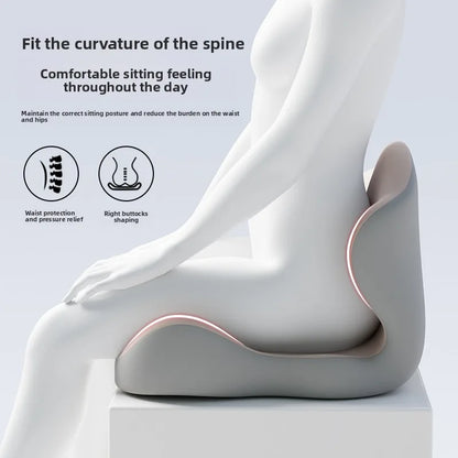 Memory Foam Office Cushion – Spine & Waist Support