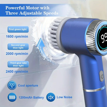 Electric Spin Scrubber – Handheld Shower Cleaner