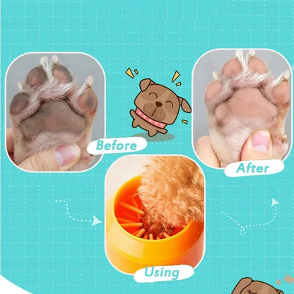 Portable Cat and Dog Foot/Paw Cleaner Soft Silicone
