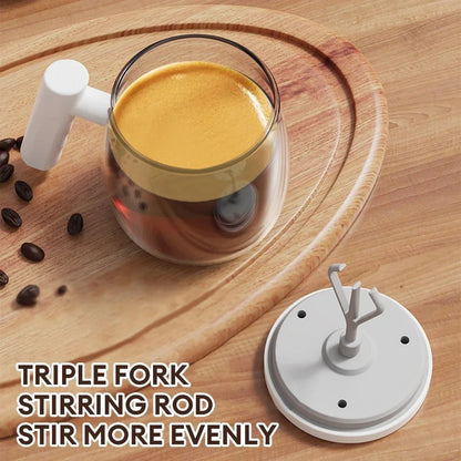 Electric Self-Stirring Coffee Cup