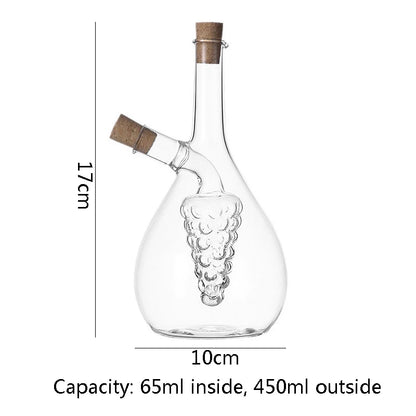 2-in-1 Double Layer oil dispenser Bottle