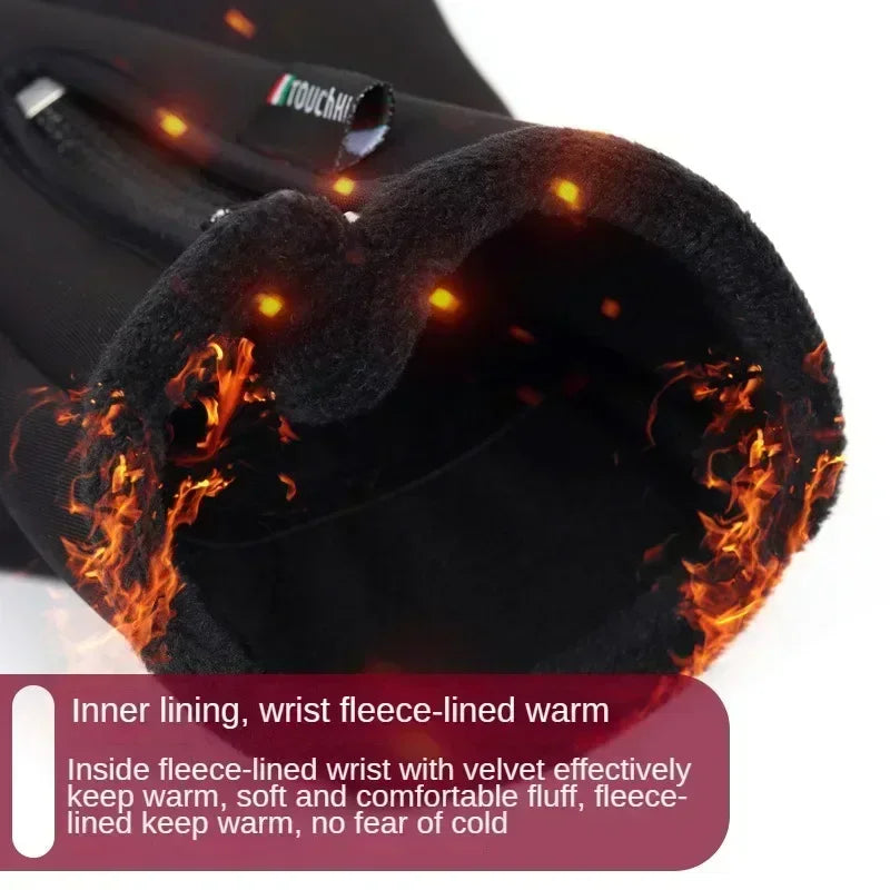 USB Heated Gloves – Touchscreen & Waterproof Thermal Mittens
