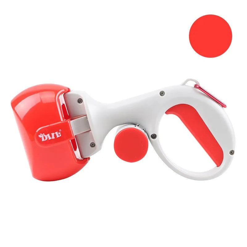 Portable Dog Pooper Scooper – Outdoor Pet Waste Collector & Poop Bag Picker