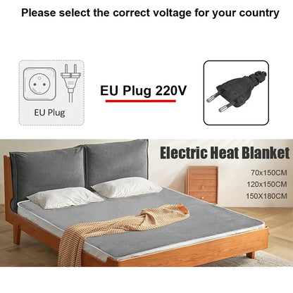 220V Electric Heating Blanket – Thermal Body Warmer
