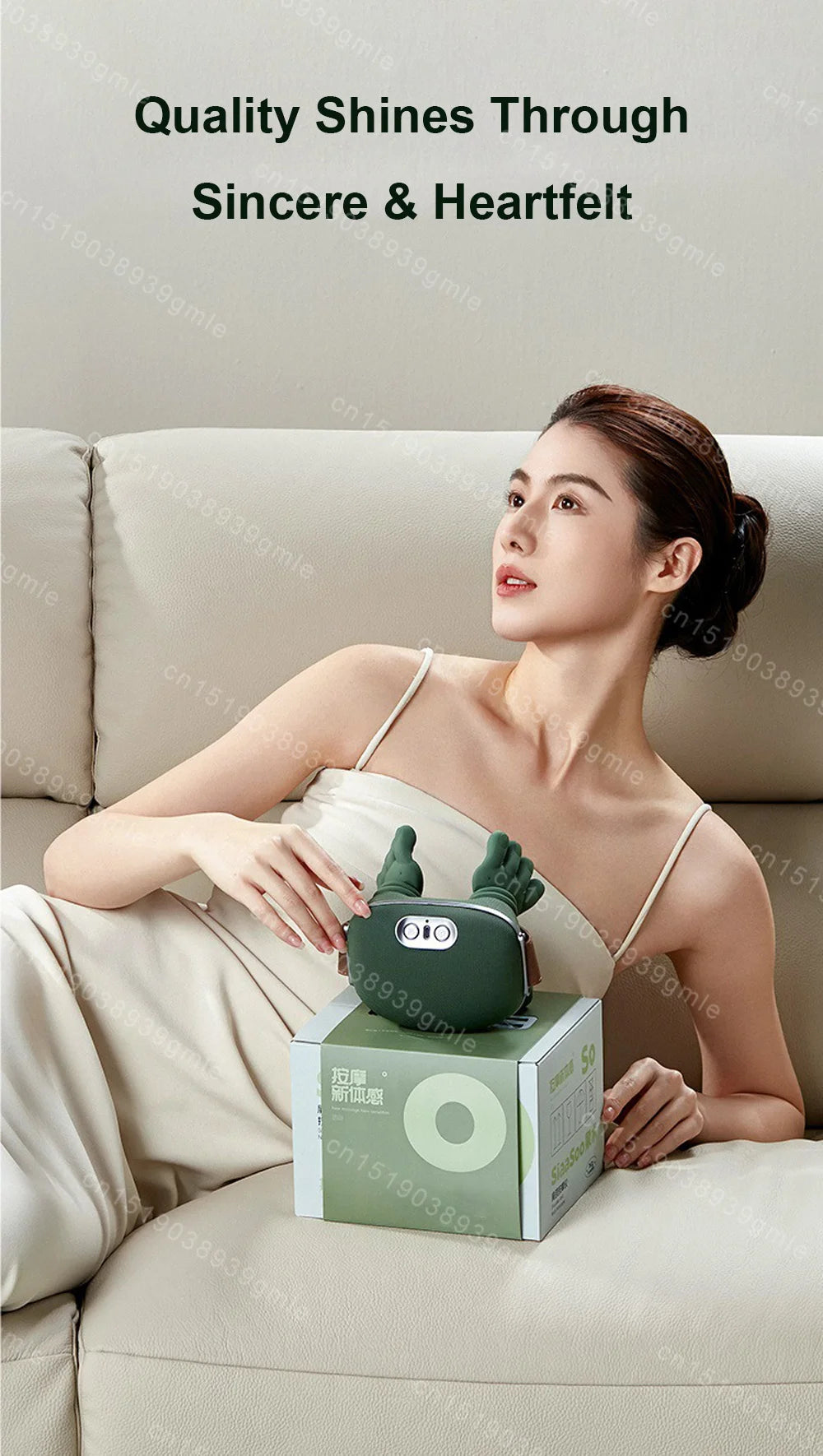 Heated Neck & Shoulder Massager – Electric Deep-Kneading Muscle Relief