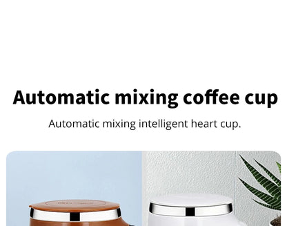 Automatic Self-Stirring Mug – Rechargeable Magnetic Coffee Cup