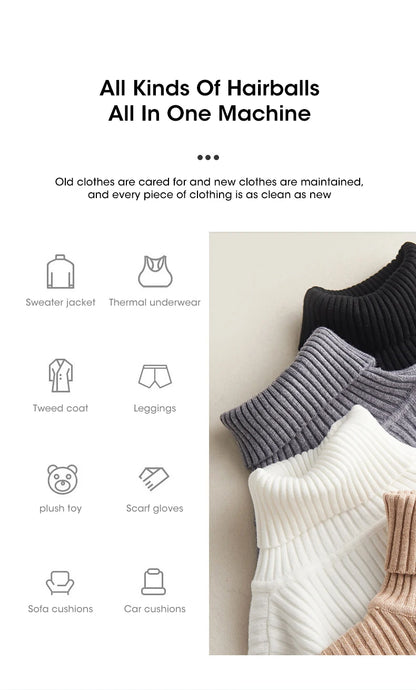 Electric Lint Remover – USB Rechargeable Fabric Hair Trimmer