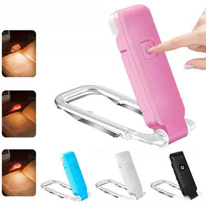 LED Clip-On Book Light – Eye-Care Reading Lamp