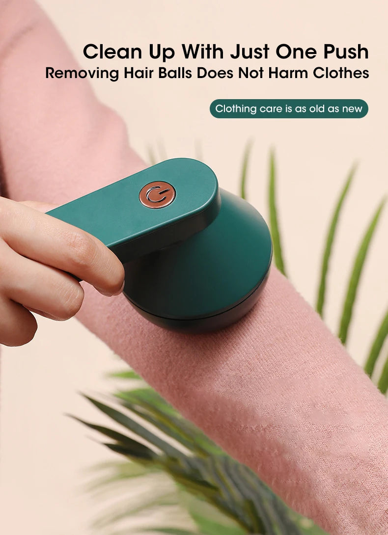Electric Lint Remover – USB Rechargeable Fabric Hair Trimmer