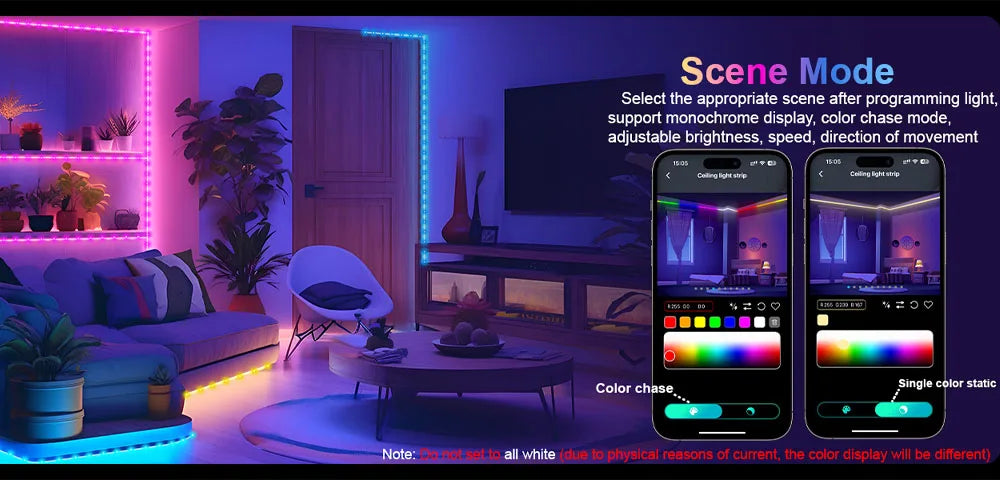 Christmas Tree Fairy String Lights – APP Control, Music Sync, 12 Modes