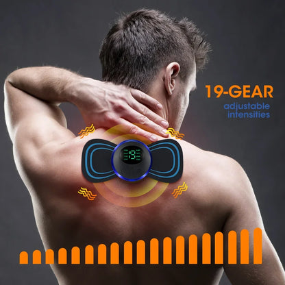 Electric EMS Neck & Muscle Massager – Mini Pain Relief Device