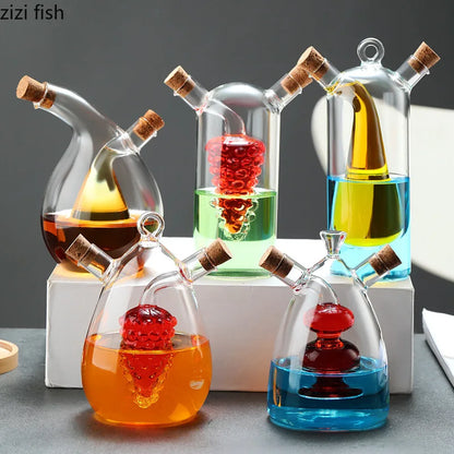 2-in-1 Double Layer oil dispenser Bottle