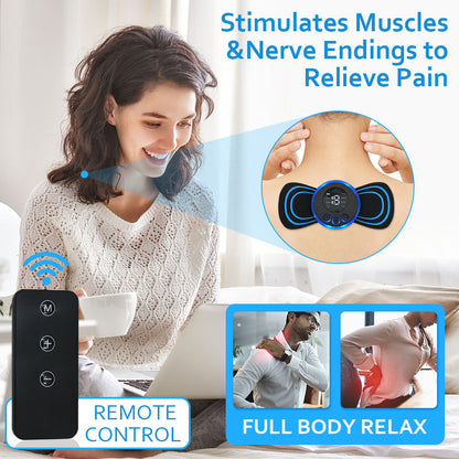 Electric EMS Neck & Muscle Massager – Mini Pain Relief Device