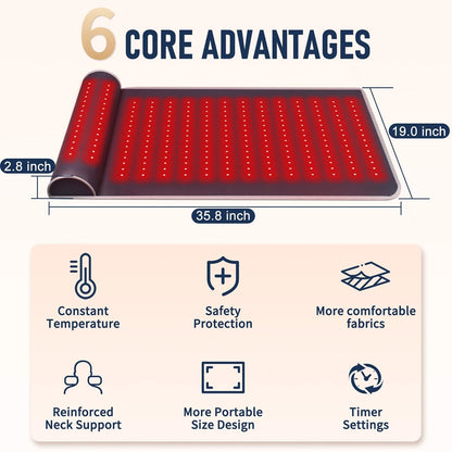 Red Light Therapy Mat – Full Body Pain Relief
