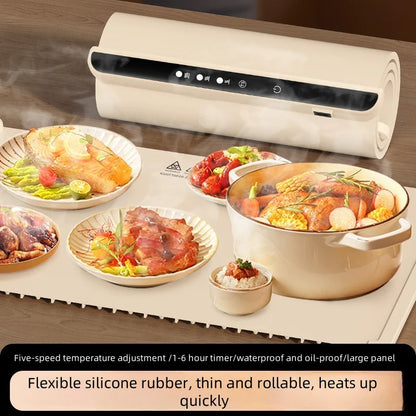 Foldable Electric Warming Tray – Portable Food Warmer