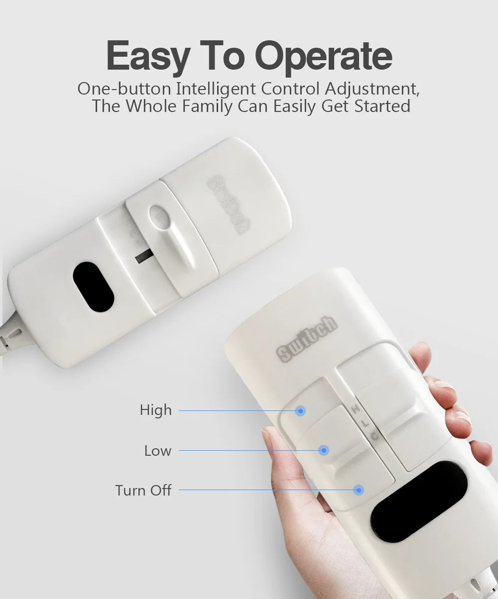 220V Electric Heating Blanket – Thermal Body Warmer