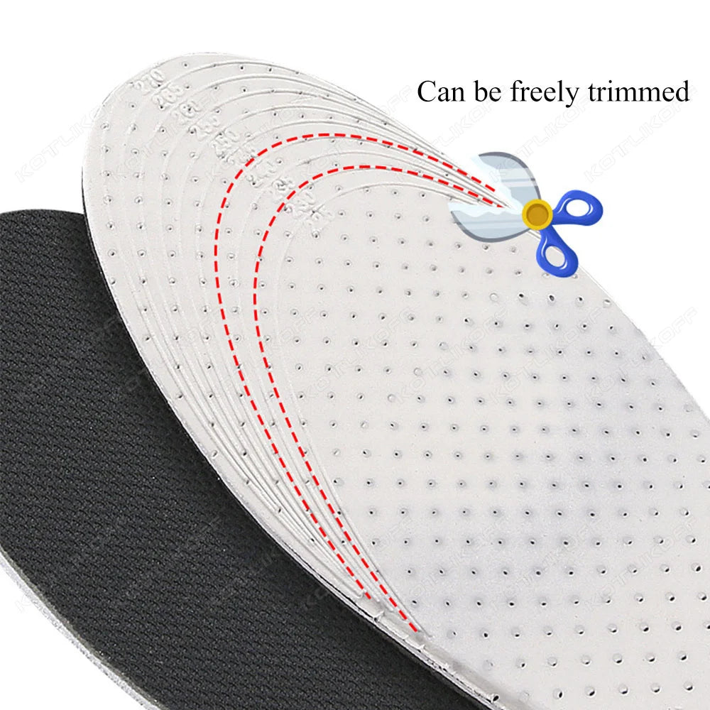 Memory Foam Height Increase Insoles – Full-Length Invisible Shoe Lifts (Unisex)
