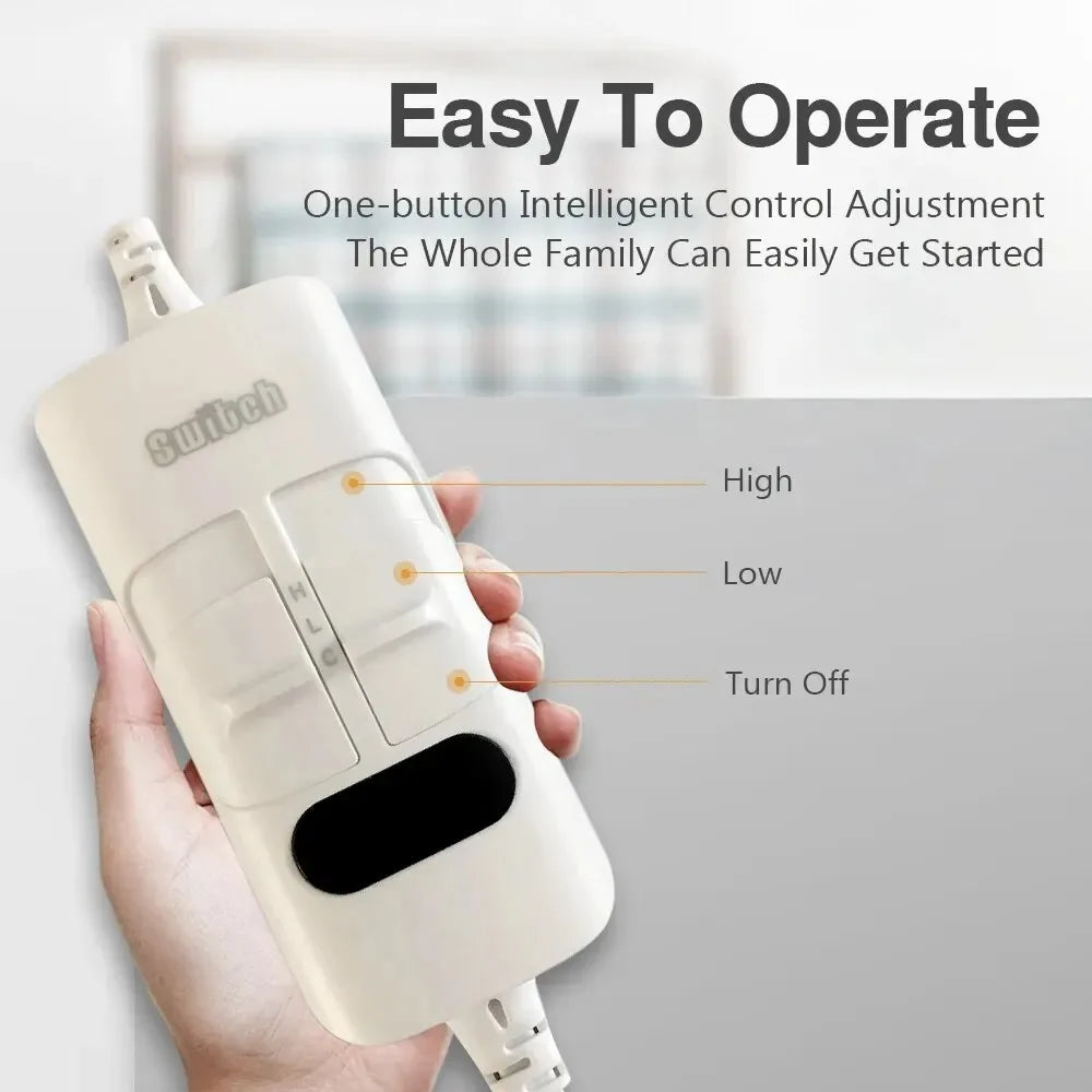 220V Electric Heating Blanket – Thermal Body Warmer