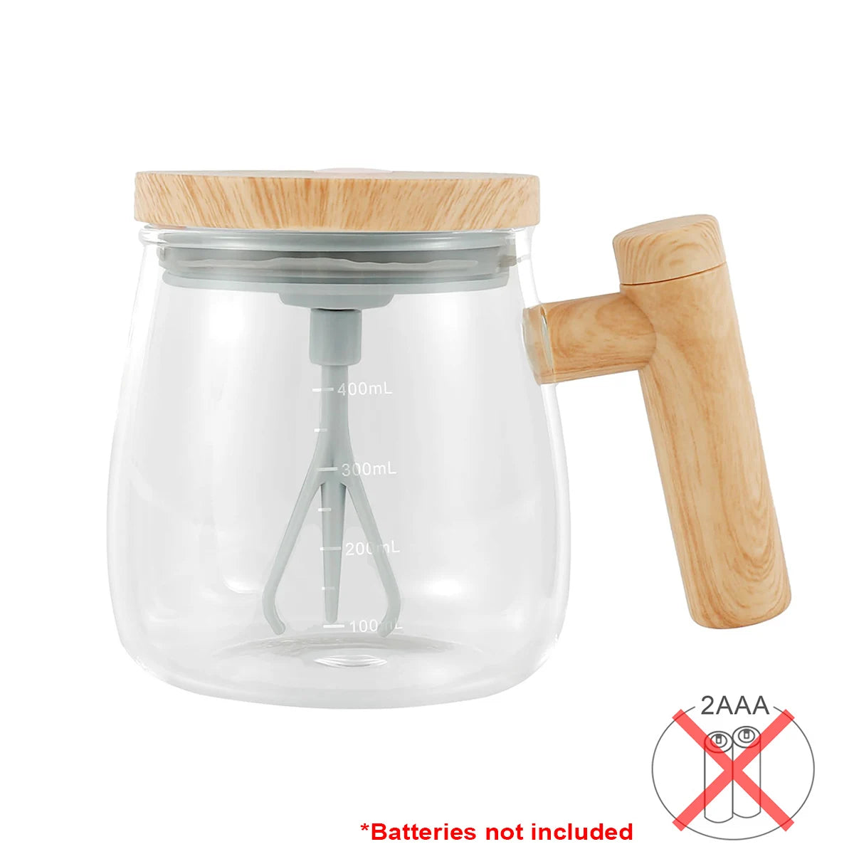 Self-Stirring Coffee Cup – 400ml Electric Mixing Mug
