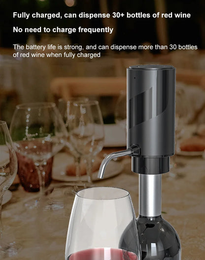 Intelligent Wine Aerator Dispenser - Rechargeable