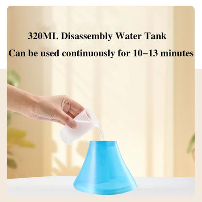 2025 1600W Portable Handheld Clothes Steamer Fast Heat-Up 25 Seconds Travel Home Office Garment Steamer with 320ML Water Tank