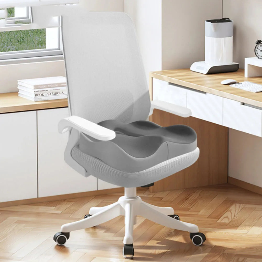 1pc Ergonomic Memory Foam Seat Cushion 3D Support Cushion Washable Polyester Car Office Essentials Comfortable for Long Sitting