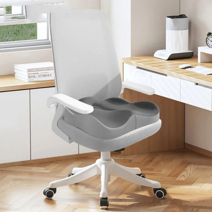 1pc Ergonomic Memory Foam Seat Cushion 3D Support Cushion Washable Polyester Car Office Essentials Comfortable for Long Sitting