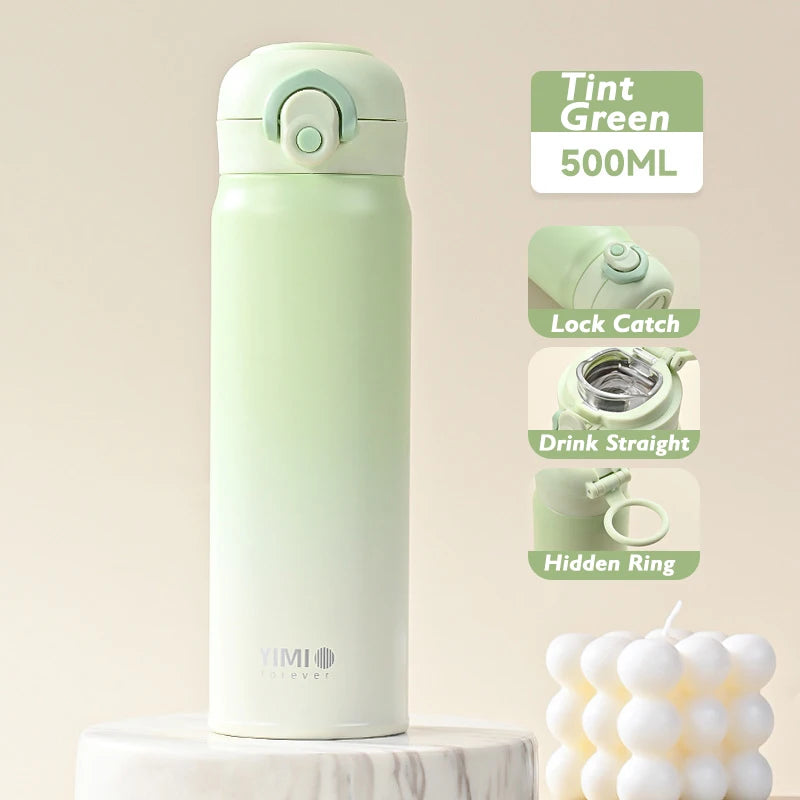 Stainless Steel Vacuum Tumbler – Portable Thermal Water Bottle