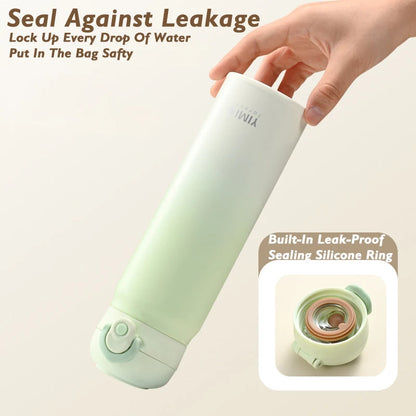 Stainless Steel Vacuum Tumbler – Portable Thermal Water Bottle