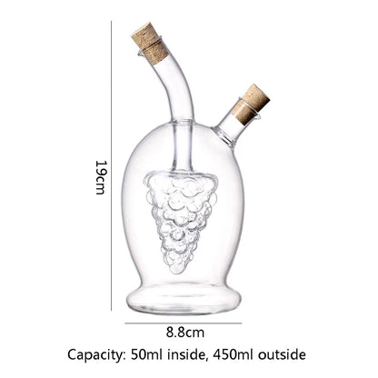 2-in-1 Double Layer oil dispenser Bottle