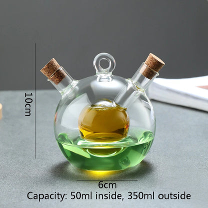 2-in-1 Double Layer oil dispenser Bottle