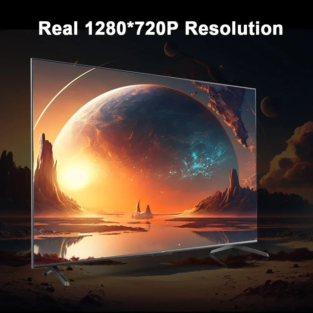 2025 HY300PRO Mini Projector – Portable 1080P/4K Android Smart Projector with WiFi & Bluetooth